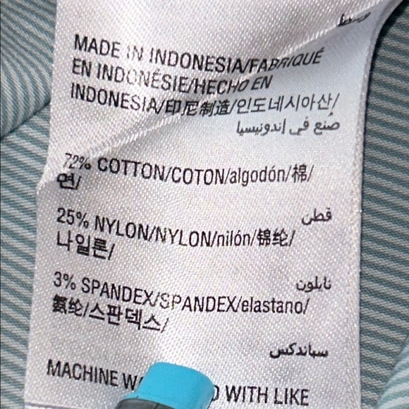 Alfani Men's Casual Light Blue Button-Down Shirt - Picture 7 of 9